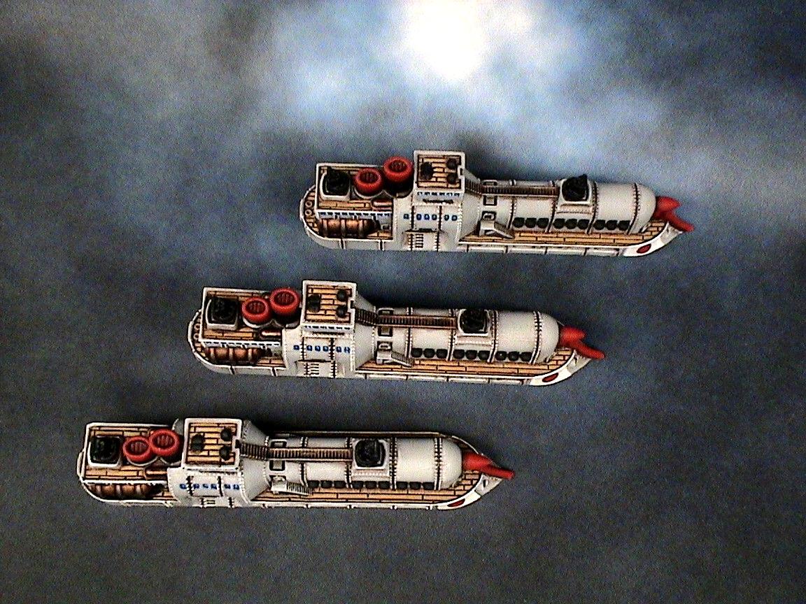 Dystopian Wars, Empire Of The Blazing Sun, Eotbs, Eotbs Cruisers